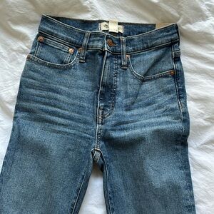 NWT Madewell cali Demi boot jeans